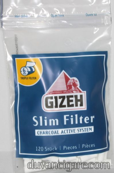 Filtercic Gizeh Slim Karbon 