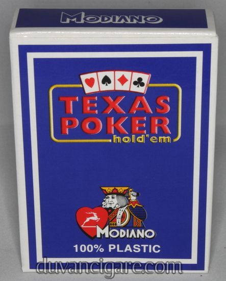 Karte Modiano Teksas poker 100% plastične plave