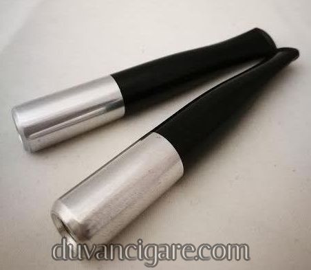 Mustikla crno-srebrna 9mm filter