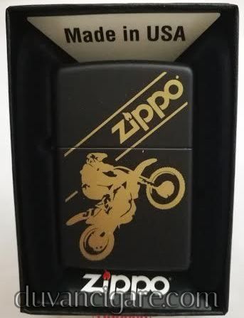 Zippo upaljac motor crni