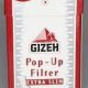 Gizeh extra slim filtercici dzepno pakovanje od 126 komada (precnik 5,2 mm)