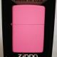 Zippo upaljac roze siroki