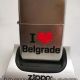 Zippo upaljac volim Beograd